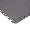 thumbnail image 6 of FlooringInc Nitro Flex Protective Garage Flooring Tiles, 20.5"x20.5", Single Tile, 2.92 Sqft, Diamond Pattern, Light Gray, 6 of 8
