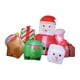 thumbnail image 5 of Cajas De Regalo Inflables De Papá Noel Para Navidad Con Luces LED Incorporadas, 5 of 8
