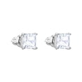thumbnail image 3 of Pendientes cuadrados Swarovski Attract con cristales transparentes, 3 of 6