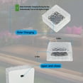 thumbnail image 4 of Solar Brick Lights Outdoor Solar Lights for Yard 4X4"Solar Brick Landscape Path Light, 4 Pack LED Light Brick Garden Decor for Pathway Patio Walkway Backyard Decoration,Cool White, 4 of 6