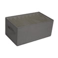thumbnail image 2 of Cubos de almacenamiento plegables para ropa, organizador para sábanas y edredones. Gris 9 rejillas, 2 of 9