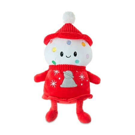 8IN Holiday Time Retro Gumball Machine Plush