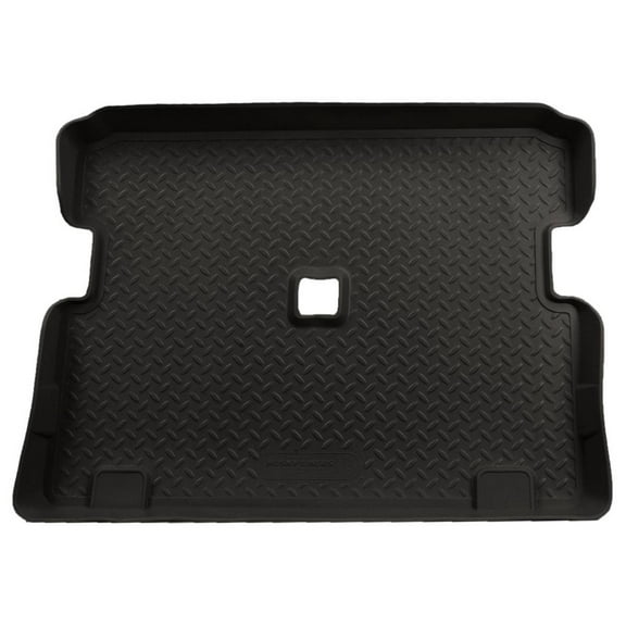 Husky Liners 21761 Classic Style Cargo Liner Fits 03-06 Wrangler TJ Standard Behind Rear Seat Black