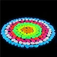 thumbnail image 2 of 100pcs/bag, Glow-in-the-Dark Pebbles: Create A Magical Garden, Landscaping, Flower Pot (0.31*0.39inch), 2 of 5