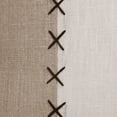 thumbnail image 2 of LR Home Estate Linen Poly Filled Pillow in Gray/Tan, 20" x 20", 2 of 8
