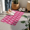 thumbnail image 4 of Pink Breast Cancer Door Rugs,Washable Non Slip Door Mats Indoor,Decorative Door Mats,Entry Mat Indoor for Entrance,Bedroom,Kitchen,Bathroom,16"x24", 4 of 6