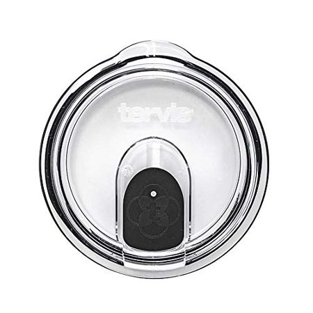 Tervis Tumbler Clear and Black Slider Lid For 12 oz and 20 oz Stainless (30 oz Stainless)