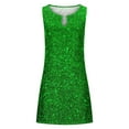 thumbnail image 3 of Aofany Women's A-line Dress Summer Sleeveless Sparkle Fashion Tank Dresses Knee-High Mini Dress, 3 of 4