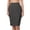 Ash Grey, variant on Niobe Clothing Womens High Waist Tulip Knee Length Skirt