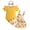 ZH-Yellow, variant on Karoyedx Infant Dress Baby Girl Summer Clothes Outfits Short Sleeve Cute Romper Overall Skirt Dress Headband 3PCS Newborn Outfit White Size,3-6 Months