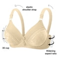 thumbnail image 5 of Aofany Wireless Bras for Women No Underwire Full Coverage Push Up Wirefree Bras Seamless Tshirt Bras Soft Everyday Bra, 36B/C-42B/C, 5 of 8