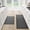 Black-17.3"x47"+17.3"x30" (Set of 2), variant on Kitchen Mat 1 Cushioned Non Slip Rugs For Floor Absorbent Runner Comfort Standing Mats Washable Office Home (grey 17.3"x30")