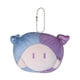 thumbnail image 2 of Llavero con cabeza de muñeco de peluche, llavero de peluche, colgante con dije para muñeca, juguete Violeta Azul, 2 of 7