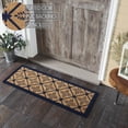 thumbnail image 3 of VHC Brands Charleston Mosaic Blue Coir Rug Rect 17x48, 3 of 5