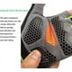 thumbnail image 4 of Guantes de ciclismo de carretera para hombre de gel, guantes de ciclismo de medio dedo, guantes de bicicleta de carretera, guantes de bicicleta de montaña de motocicleta antideslizantes y transpirables con almohadilla de gel, unisex. JM, 4 of 5