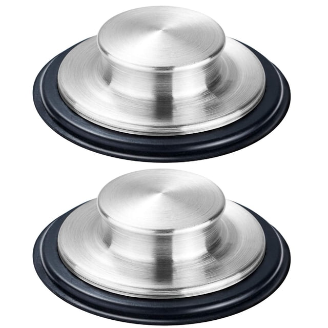 Tapón Para Fregadero De Cocina, 2 Uds., Borde Ancho Grande De Acero Inoxidable, Diámetro De 3,35 ", Fengbao