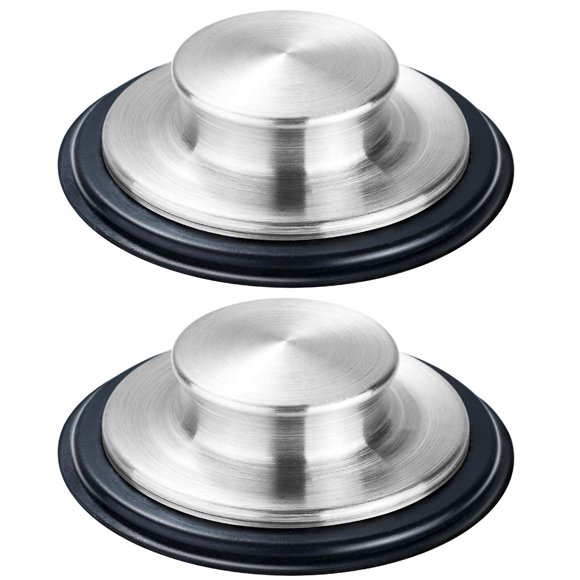 Tapón Para Fregadero De Cocina, 2 Uds., Borde Ancho Grande De Acero Inoxidable, Diámetro De 3,35 ", Fengbao