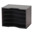 thumbnail image 5 of Safco 3626MH Mahogany Wood Stackable Sorters, 5 of 6