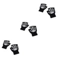 thumbnail image 4 of Eigraketly Mitones de Halloween Unisex guantes sin dedos protectores mujeres luminosas fiesta de terror portátil niñas bicicleta ciclismo tipo 1 Type1 NO1, 4 of 6