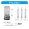 thumbnail image 3 of 9Pcs Watchmaker Screwdrivers Set 0.8mm-2.0mm for Jewelry Watch Eyeglass Repair Electronics Slotted Screwdriver, 3 of 8
