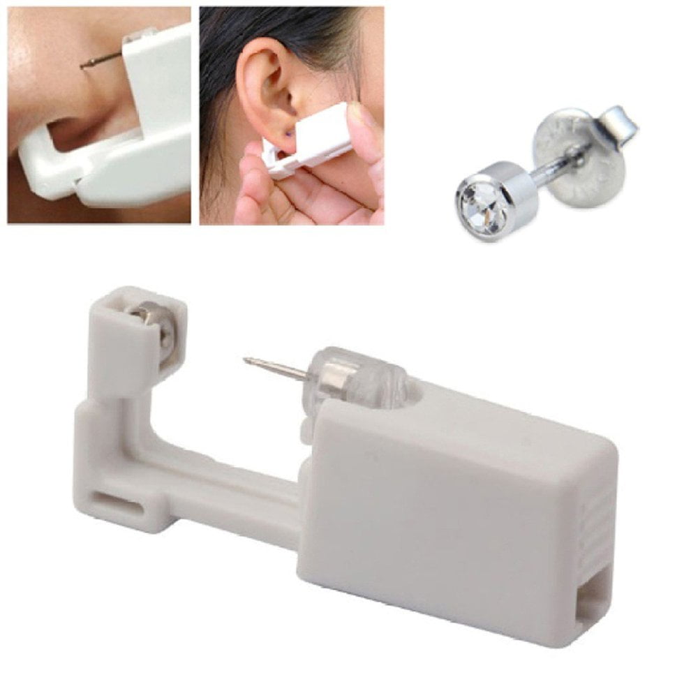 Painless ear piercing, ear piercing tool, ear piercing artifact