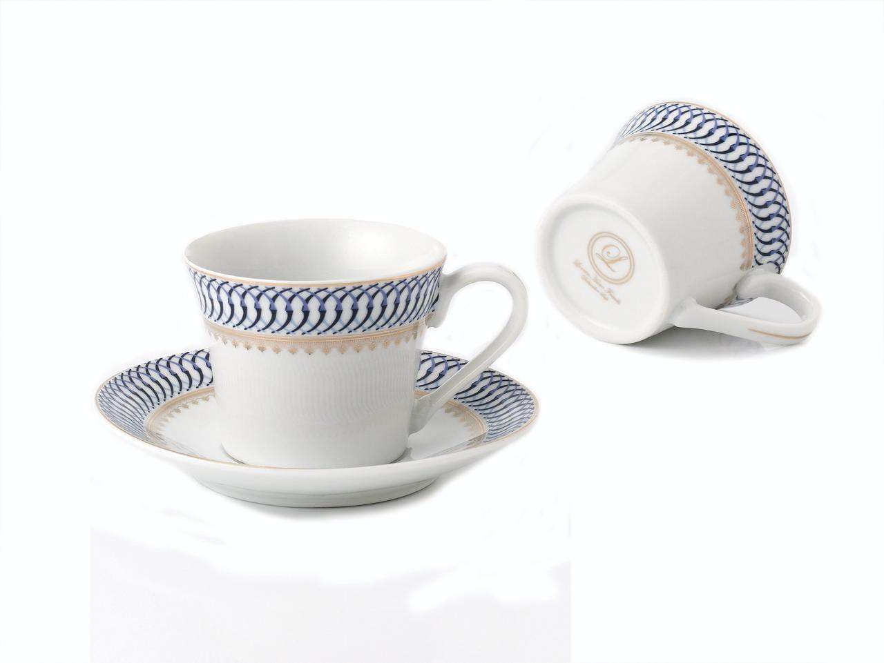 Tikooere Espresso Cups with Saucers Set of 6, Ceramic 4 Ounce Small  Cappuccino Cups for Coffee,Latte…See more Tikooere Espresso Cups with  Saucers Set