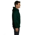thumbnail image 3 of Hanes Men's and Big Men's Ecosmart Fleece Full Zip Hooded Jacket, up to Size 3XL, 3 of 4