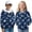 Kawaii Shark Blue, variant on Uorisanigo Full Zipper Hoodie for Boys and Girls - Autumn Mushroom Flowers Casual Long Sleeve Sweatshirt Spring Fall Clothes - Soft Velvet Lined Outwear Coat Jackets Clothing