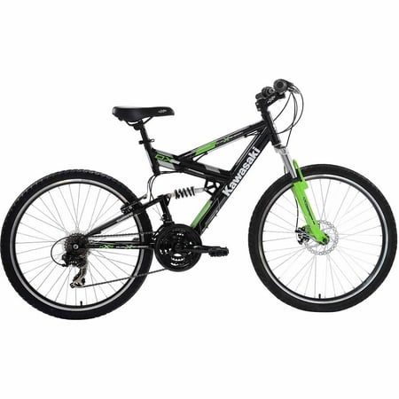 Kawasaki DX 26 Full Suspension Bicycle (Best Time To Hike Mt Rainier)