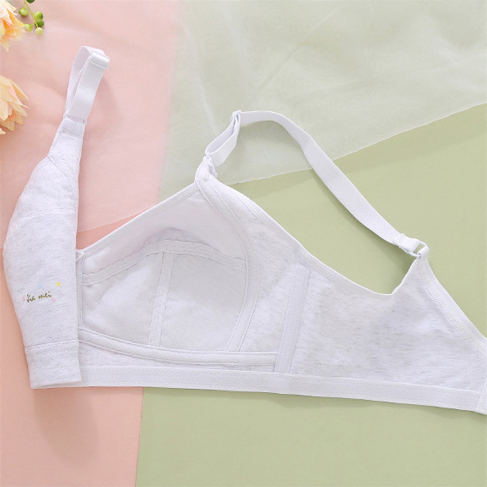 Top Coton élastique Soutien-Gorge Sport Fille Bretelles