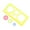 Yellow YE, variant on ZZwxWA Holiday Saving Drawing Kit Design Geometric Ruler Learning Drawing Tool Stationery