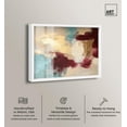 thumbnail image 2 of Crimson Tide I Shadowbox Print Abstract Decor by Art Remedy, White Frame, 45 x 36, 2 of 6