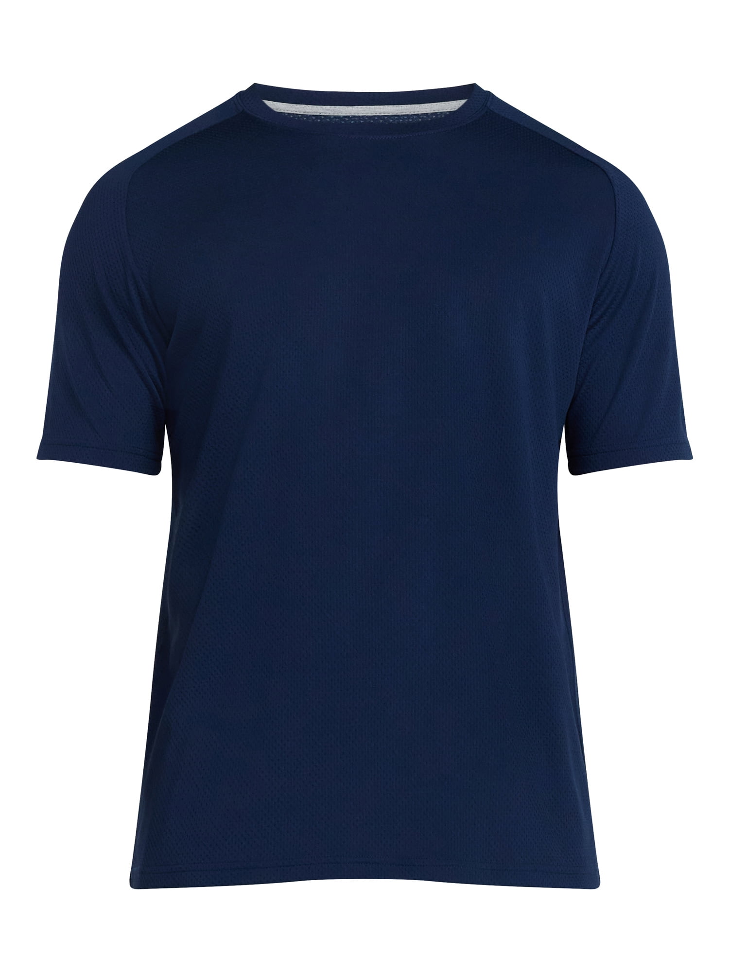 Athletic Works Men's and Big Men's DriWorks Mesh Tee with Short Sleeves, Sizes XS-5XL