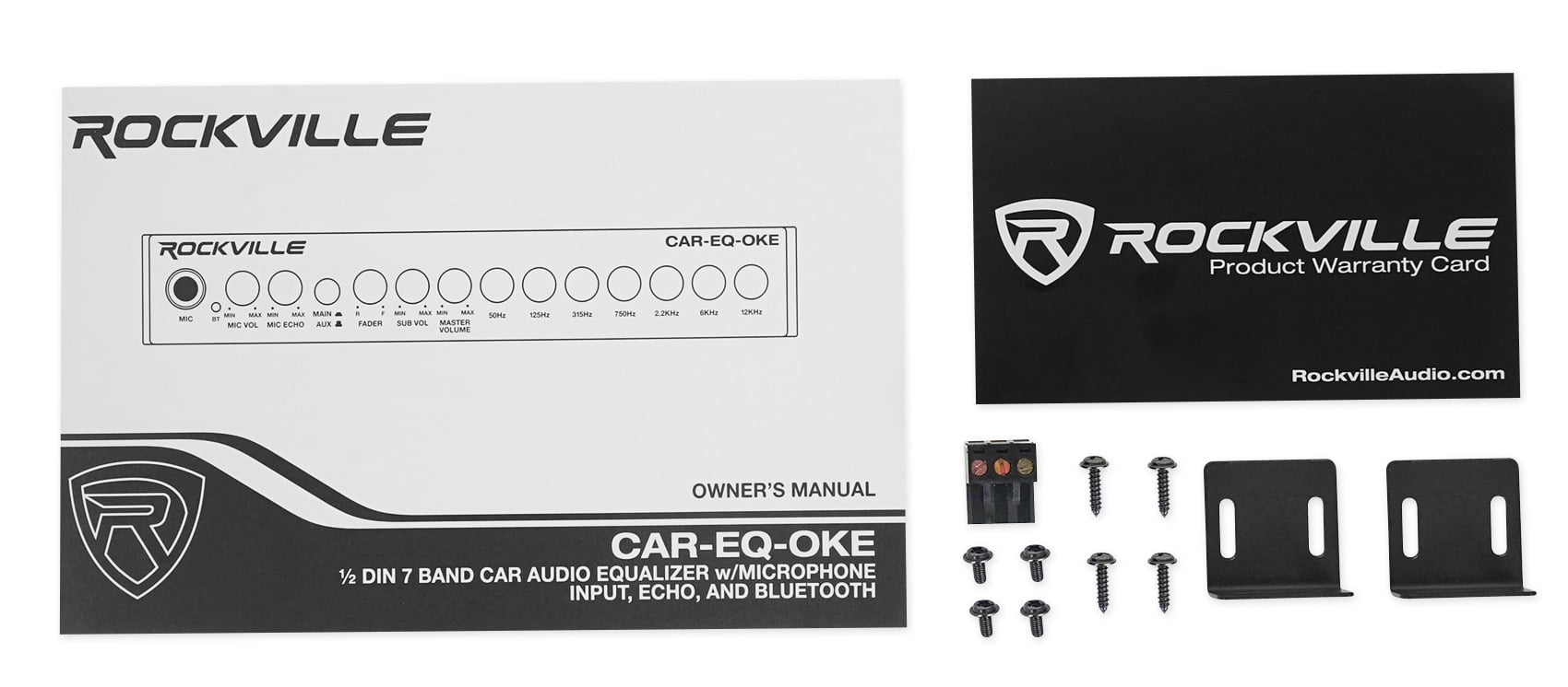 Rockville Caraoke Eq+Microphone To Turn Car Speakers into Karaoke Machine System