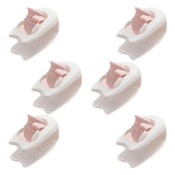 Fijador de edredón antideslizante Zulema Clips de funda nórdica Sábana de cama blanco