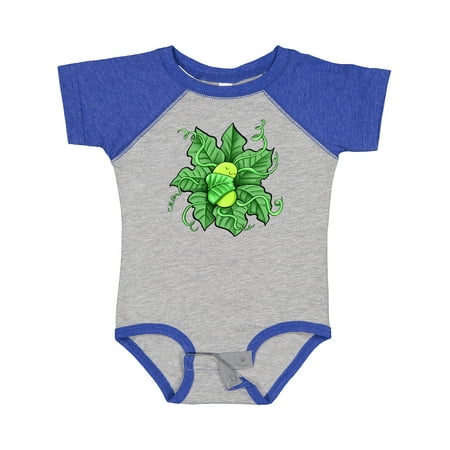 

Inktastic Cute Sleeping Little Bean in Leaves and Vines Gift Baby Boy or Baby Girl Bodysuit