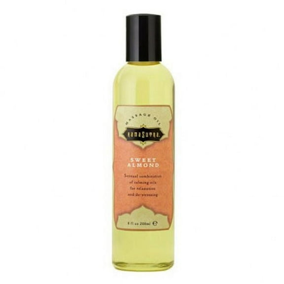 Kama Sutra Massage Oil, Sweet Almond, 8 Oz