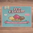 thumbnail image 3 of Ambesonne Ice Cream Jigsaw Puzzle, Words Toppings, Heirloom-Quality Fun Activity for Family Durable Cardboard, 1000 pcs, Seafoam Pink Pale Yellow, 3 of 5
