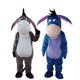 thumbnail image 2 of Disfraz de mascota de dibujos animados de burro Eyore, personaje de anime, para adultos, para Halloween, Pascua, fiesta de cumpleaños, ropa divertida, 2 of 5