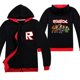 thumbnail image 2 of Sudadera con capucha de dibujos animados de Anime para niños, sudadera con cremallera, abrigo con estampado colorido, Tops, ropa de moda, regalos de juego, 2 of 5