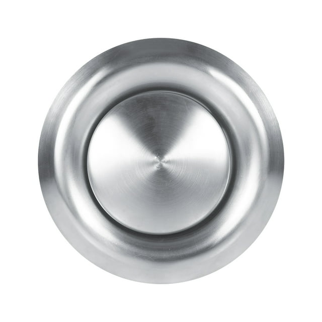 HURRISE 3 Tailles Réglables Mur Plafond Maison Acier Inoxydable Évent Rond Couverture de Conduit de Ventilation Neuf, Évent de Maison, Alimentation d'Échappement