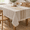 Light Coffee-102" x 55" (Rectangular), variant on Tablecloths Waterproof Table Cloth Linens Wrinkle Free Anti-fading Rustic Cover Decoration For Kitchen Dinningmas(rectangle/55''x