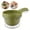 Green, variant on Mini Colander with Handle, 2-in-1 Double Layer Vegetable Washing Basket & Fruit Strainer, Detachable Plastic Food Bowl for Berries, Pasta, Salad, Space Saving Kitchen Essentials