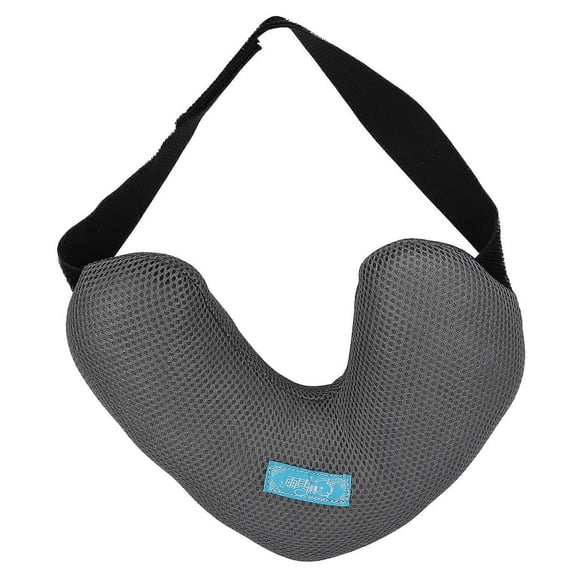 Coussin pour aisselles en coton doux et respirant, sangle réglable, soulage la pression, prévient l'inflammation, le cancer du sein, gris