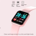thumbnail image 4 of Smart Watch IP67 Reloj de pulsera a prueba de agua Compatible con Bluetooth 4.0 Reloj de seguimiento del sueño con frecuencia cardíaca, Rosa Inevent EL002837-03B, 4 of 7