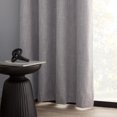 thumbnail image 3 of Bouclair Rideau Occultant Chita Gris Pâle 52x84 Po (132x213 cm), 3 of 8