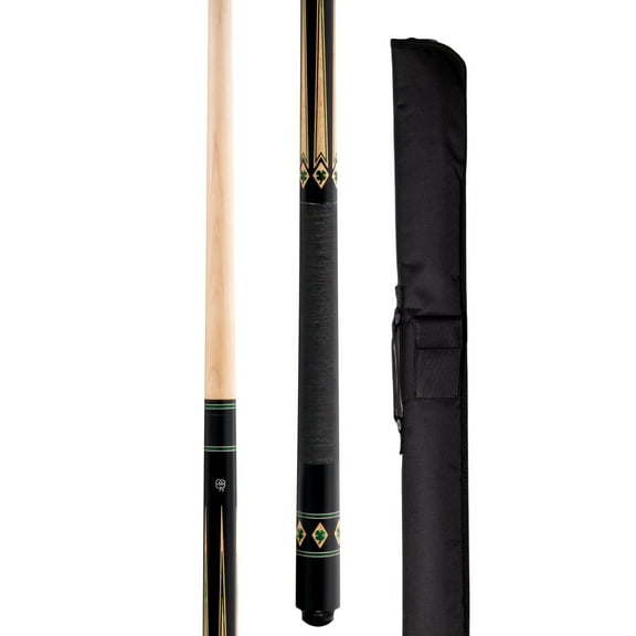 McDermott K91B 42" Youth Short Pool Billiard Cue with 1x1 Soft Case