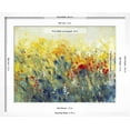 thumbnail image 5 of Art.com Flowers Sway I Art Print by Tim O'toole, White Frame Wall Art, 21" x 17", 5 of 5