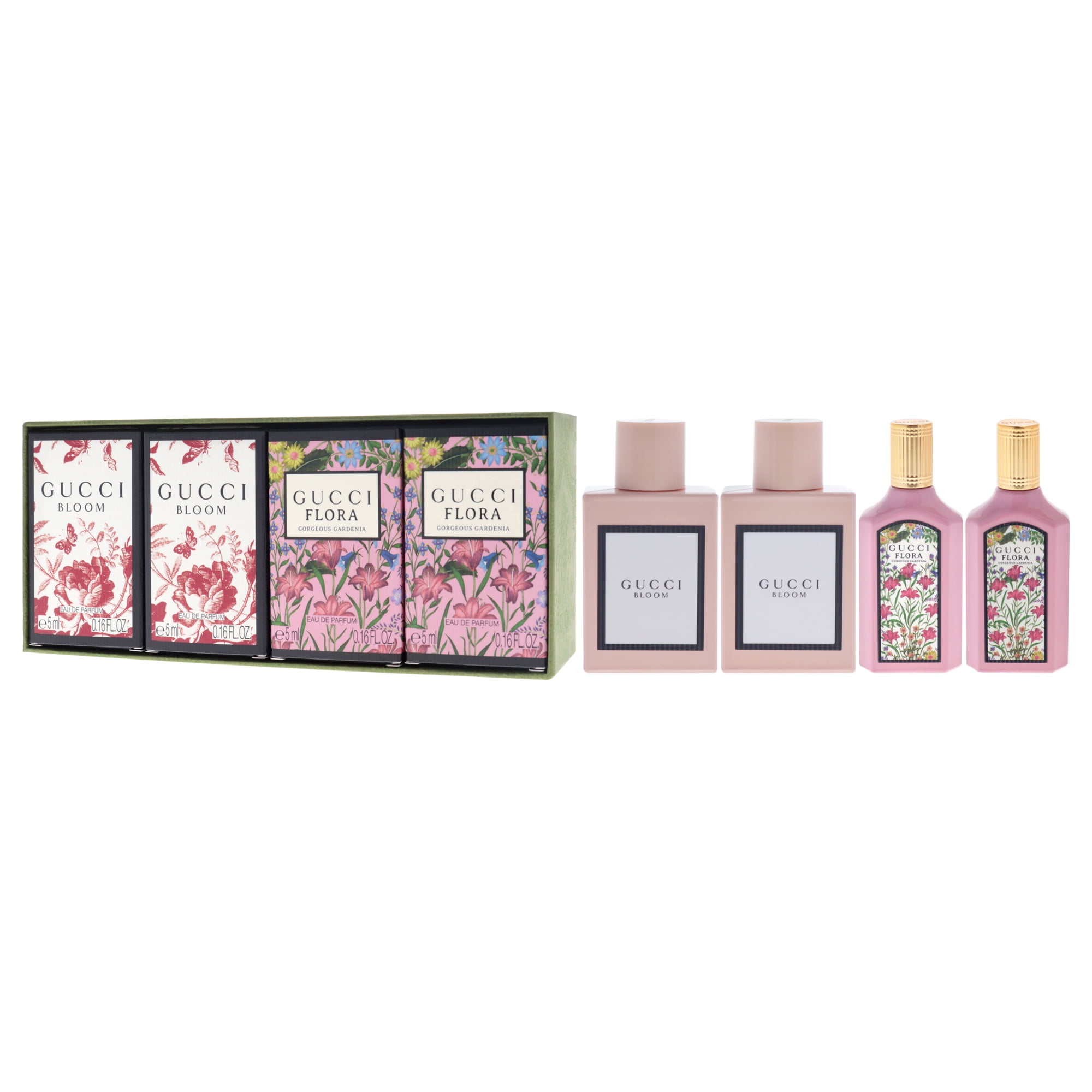Gucci Gucci Variety , 4 Pc Mini Gift Set 2 x 0.16oz Gucci Bloom