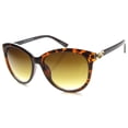 thumbnail image 2 of Womens Semi-Rimless Sunglasses With UV400 Protected Gradient Lens 9965, 2 of 4